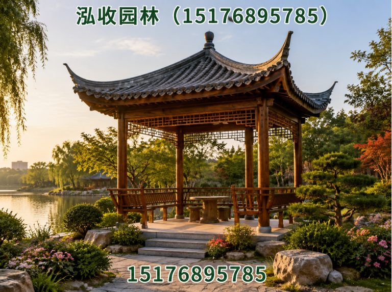 延安凉亭展示图